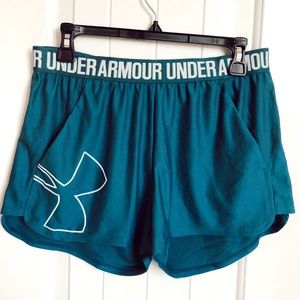 Blue Under Armour Running Shorts